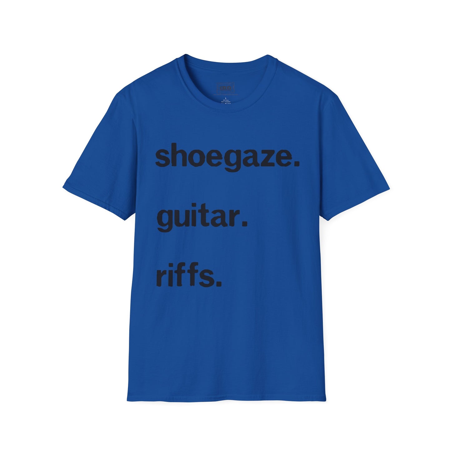 shoegaze. guitar. riffs. tee