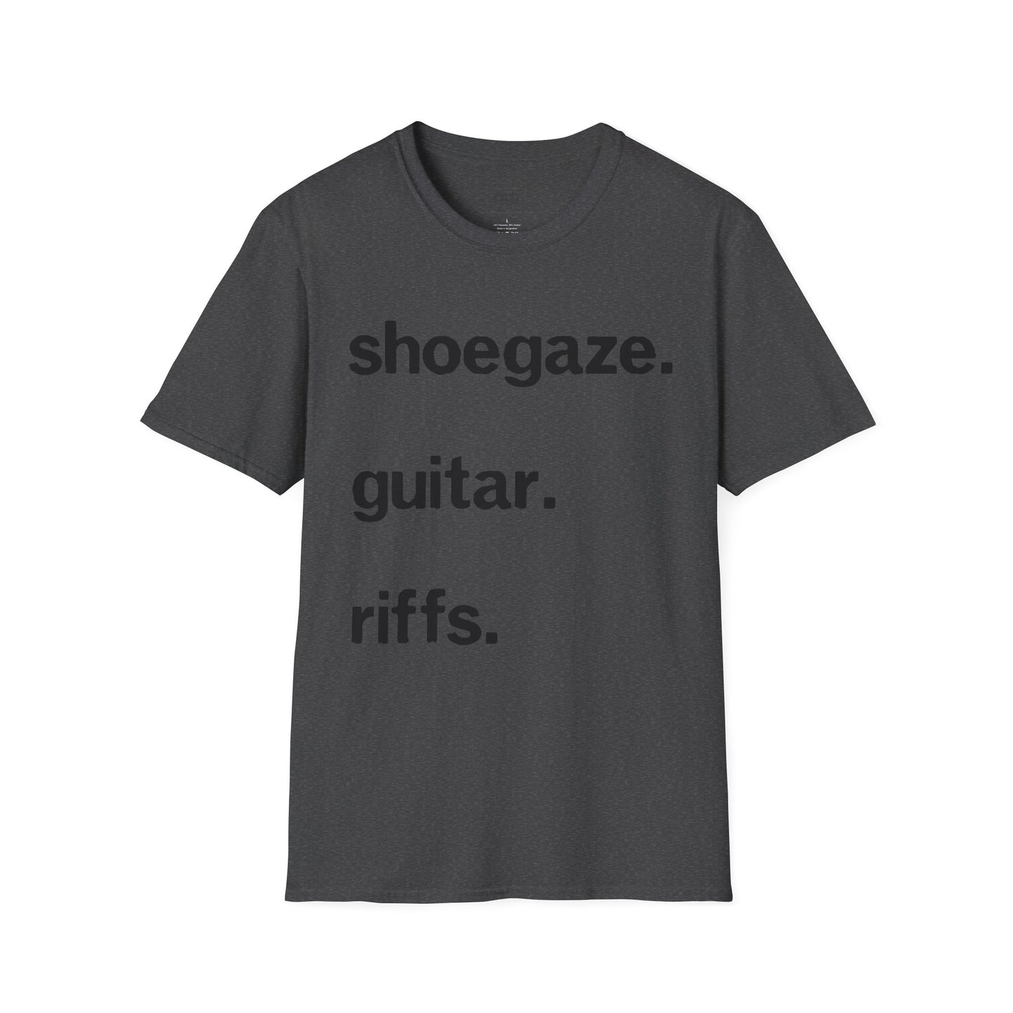shoegaze. guitar. riffs. tee