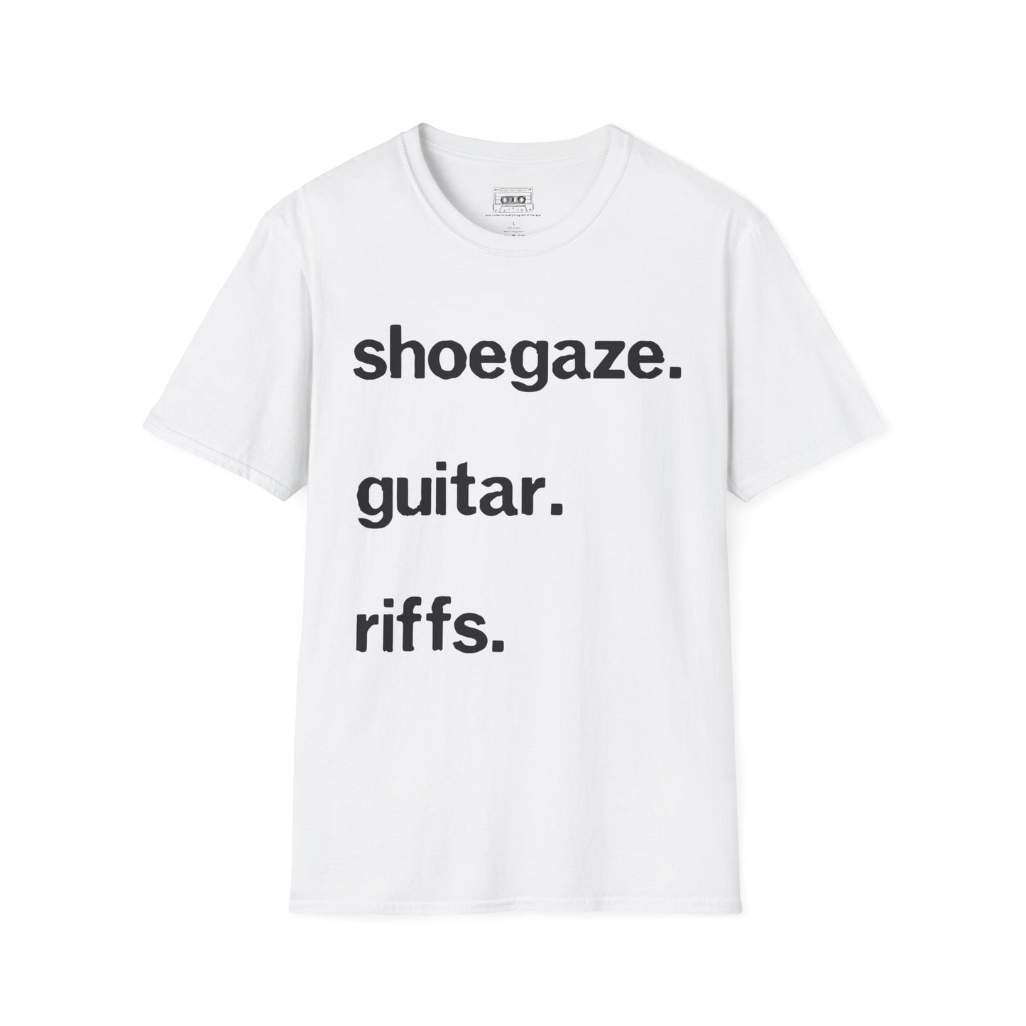 shoegaze. guitar. riffs. tee