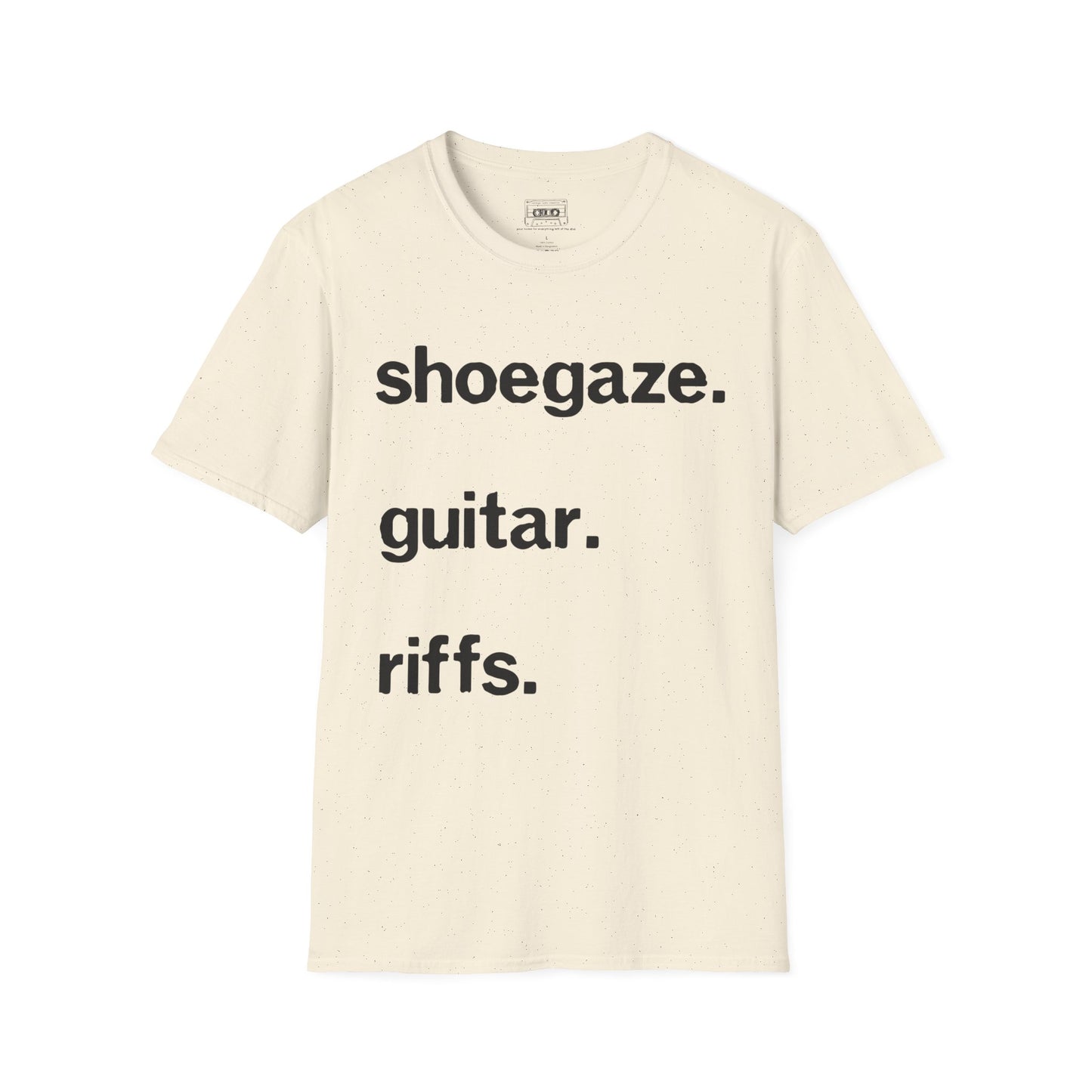 shoegaze. guitar. riffs. tee